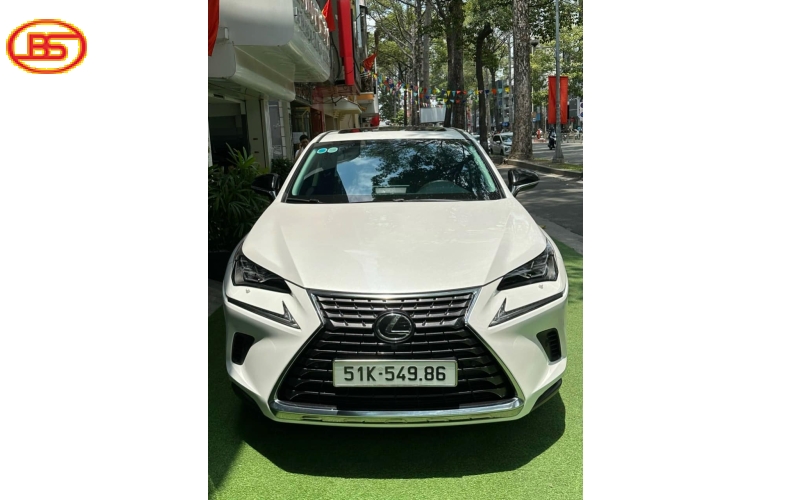 Lexus NX300 2019 trắng nội thất đỏ